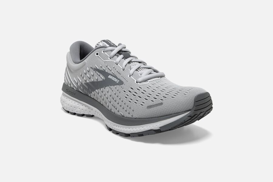 Brooks Ghost 13 Road Running Shoes Womens - Grey - OHGCB-7423